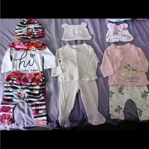 Baby Clothing Sets with Hats